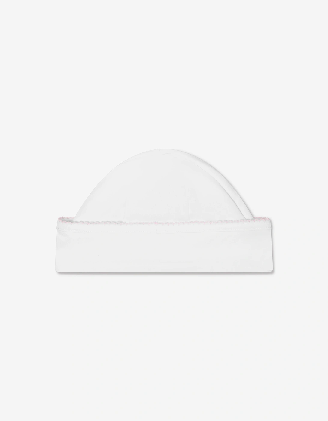 Baby Girls Smocked Hat in White