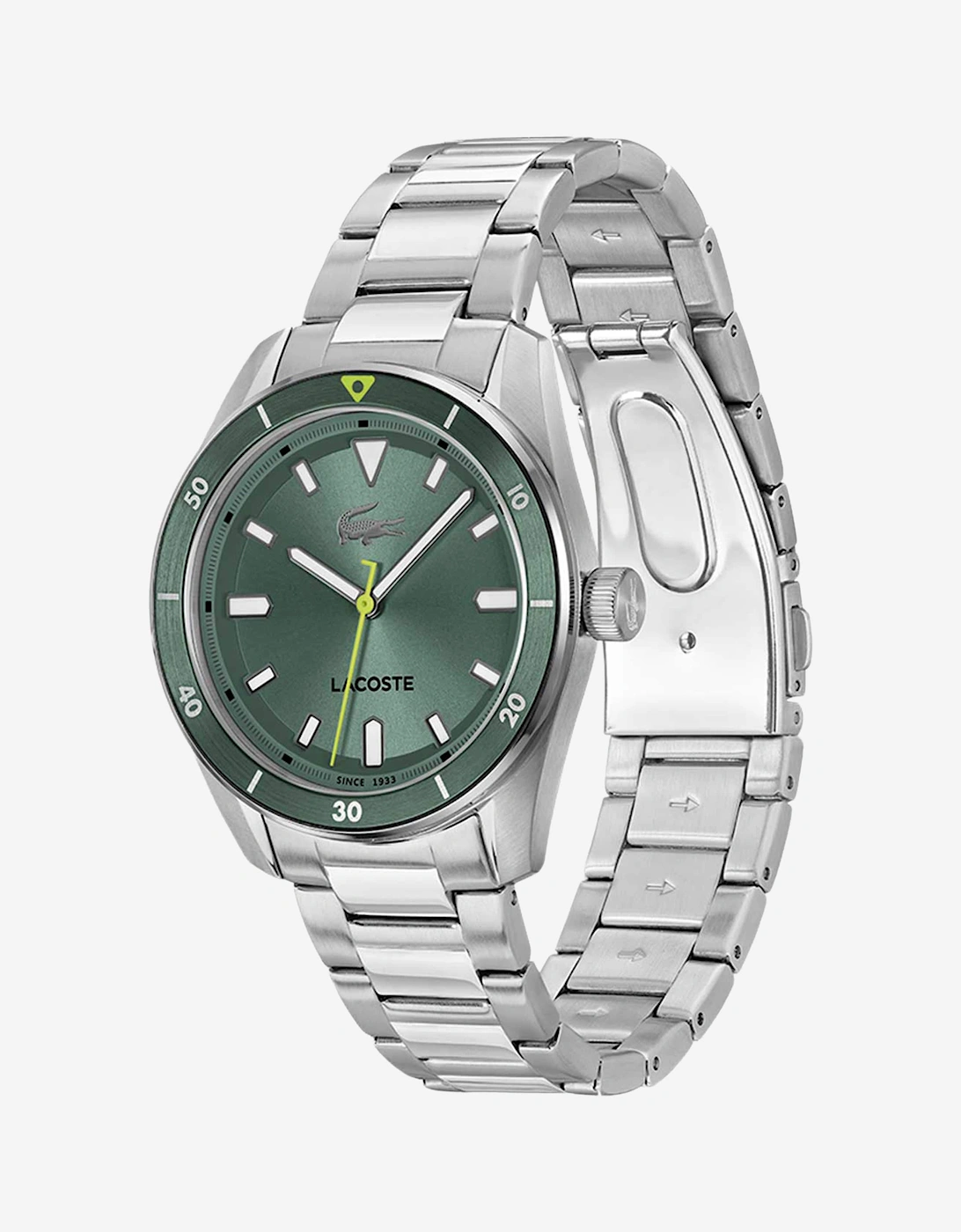 Boys Boston Quartz Watch in Silver (39mm)
