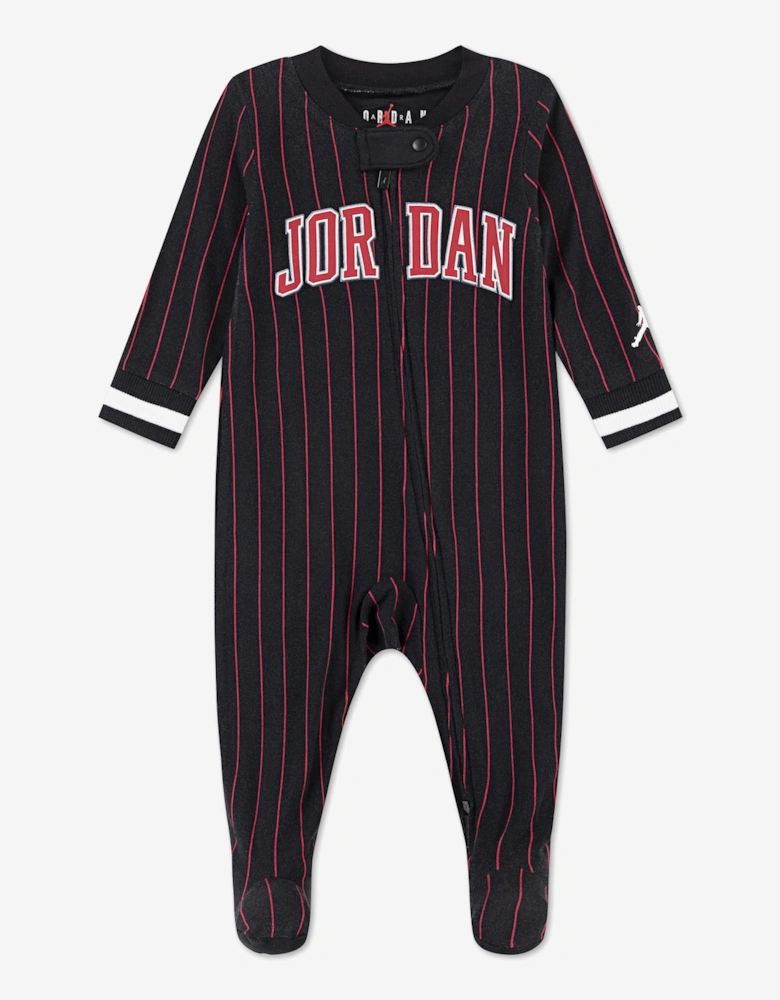Baby 23 Jersey Coverall in Black