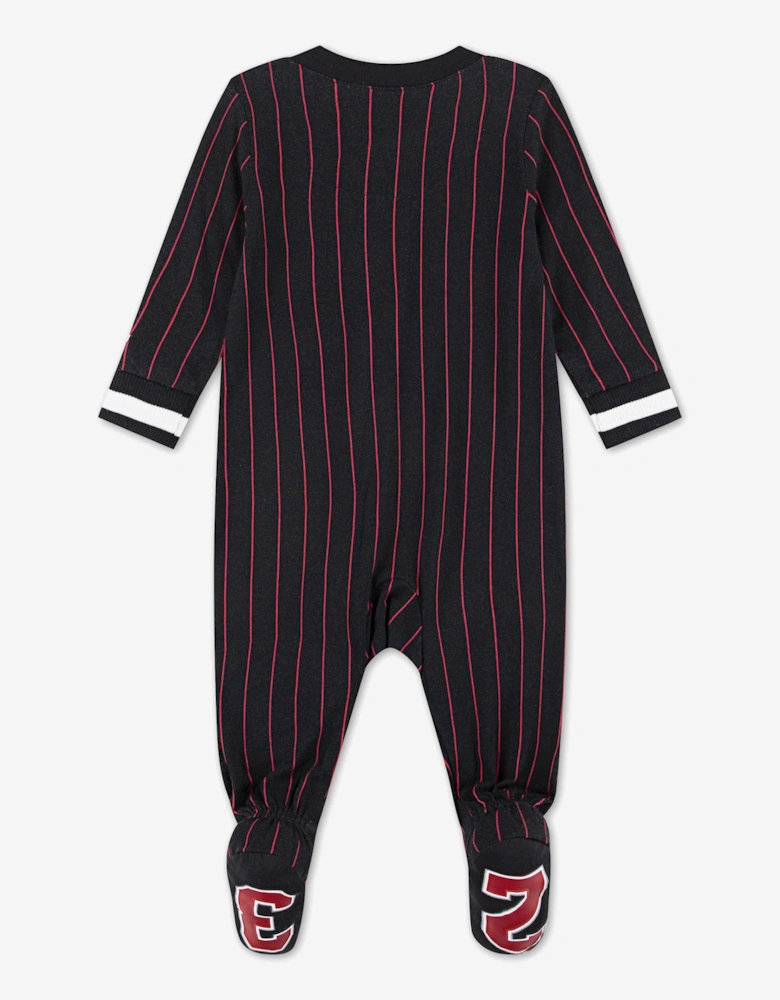 Baby 23 Jersey Coverall in Black