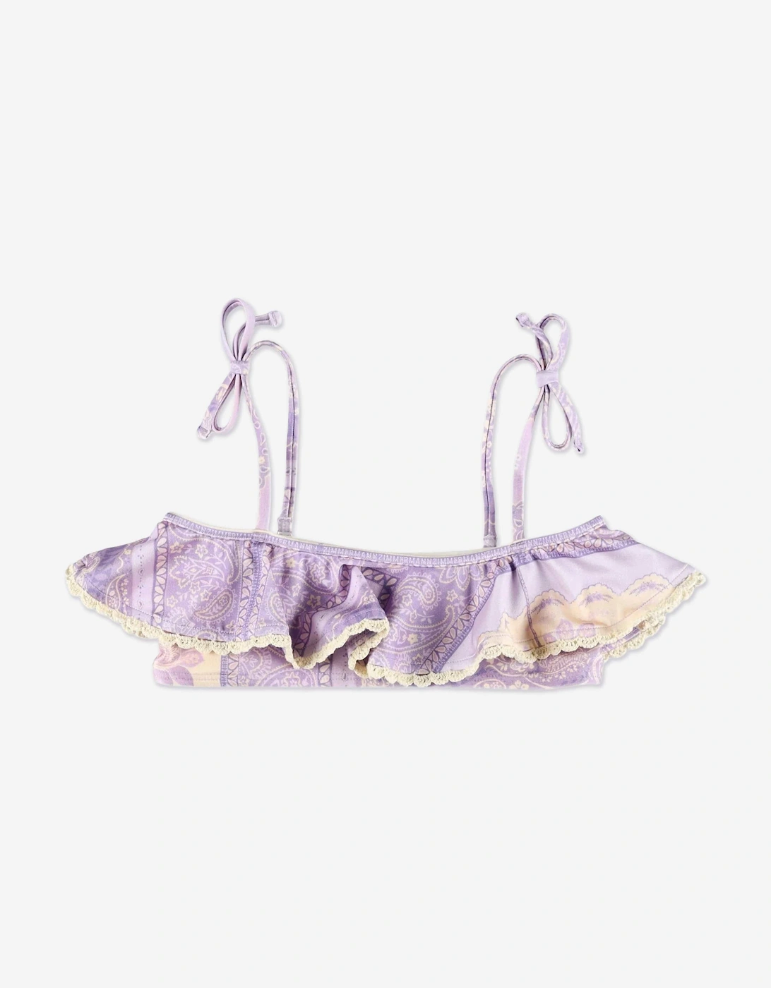 Girls Lucky Trim Bikini in Purple