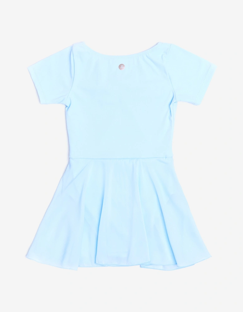 Girls Tendu Leotard With Skirt in Blue