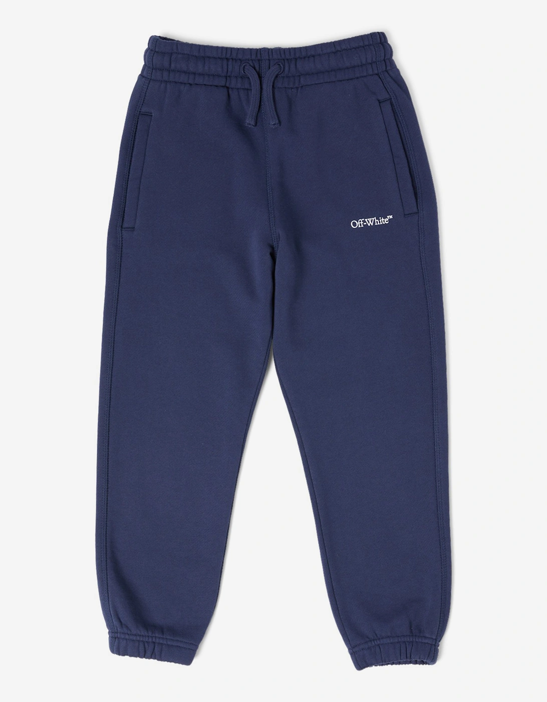 Kids Bookish Diagonal Joggers in Blue, 5 of 4