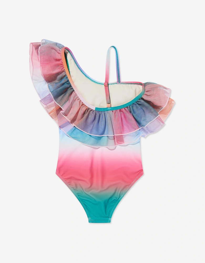 Girls Nilla Magic Fade Swimsuit in Multicolour (UPF50+)