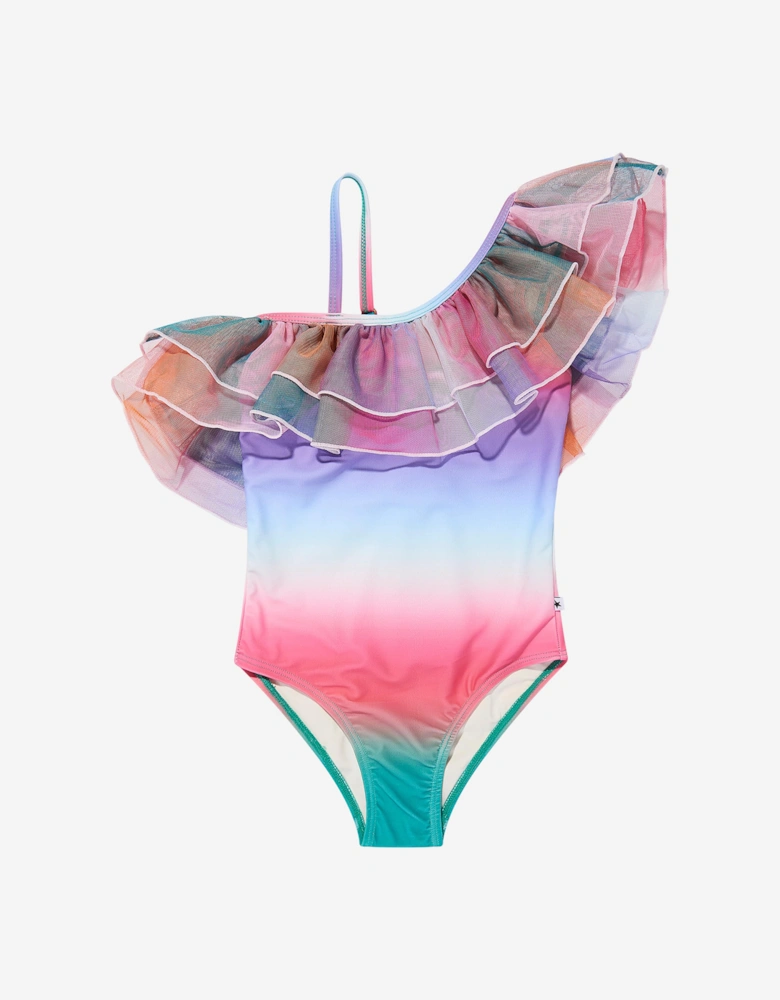 Girls Nilla Magic Fade Swimsuit in Multicolour (UPF50+)
