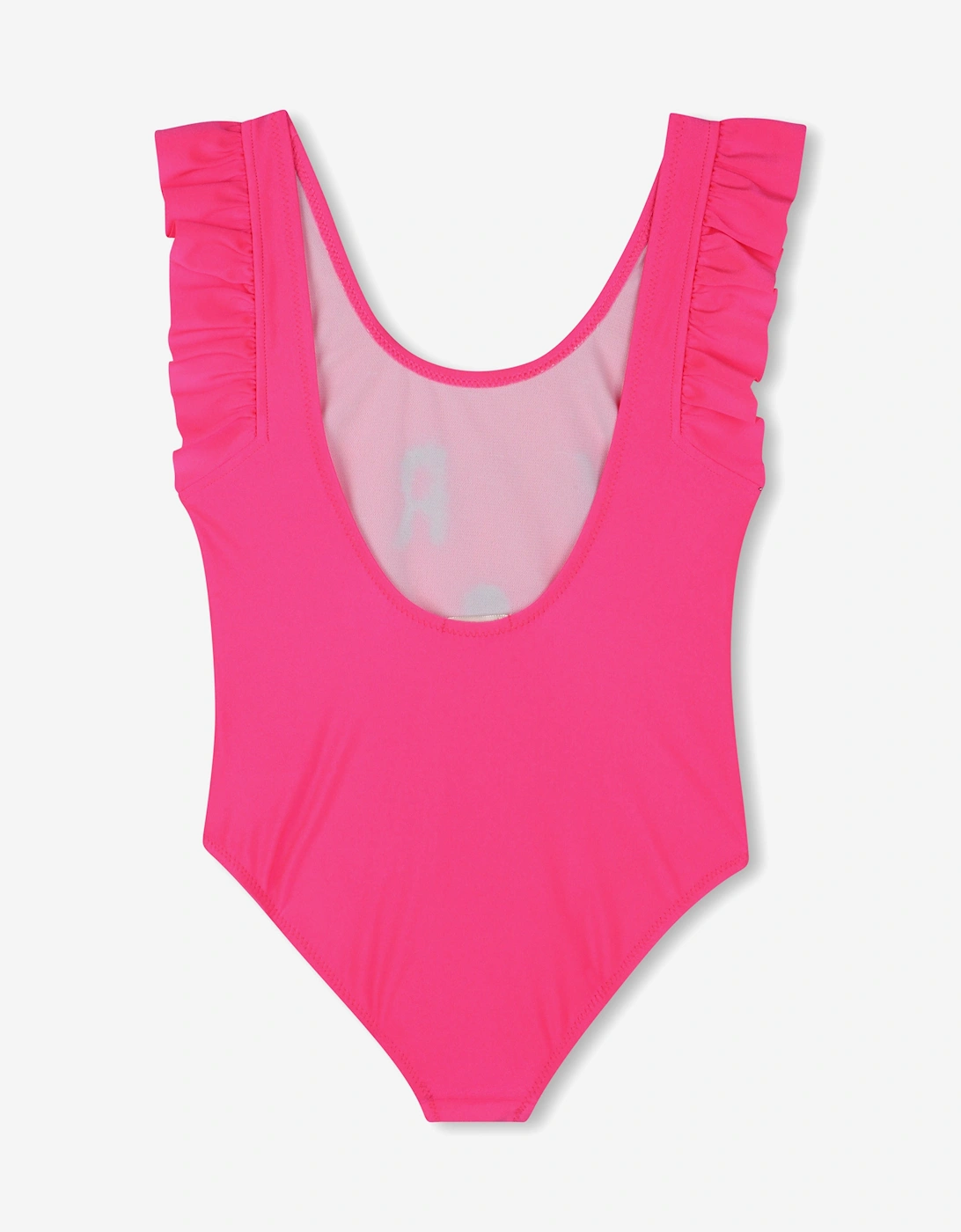 Billieblush Girls Sequin Swimsuit in Pink
