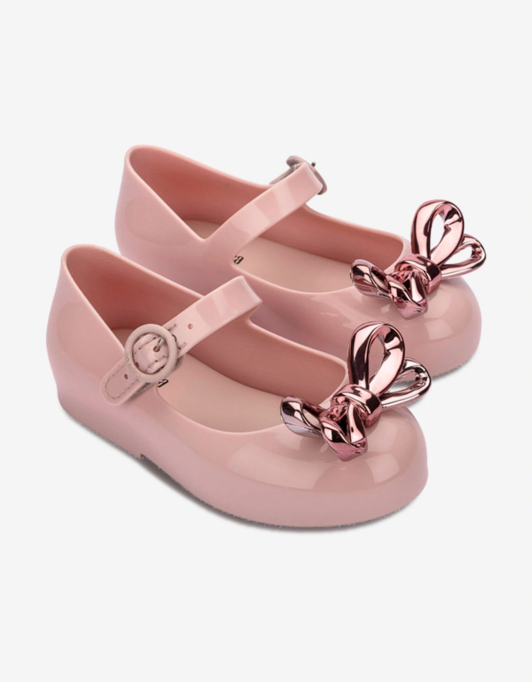 Girls Sweet Love Glam Ballerinas in Pink