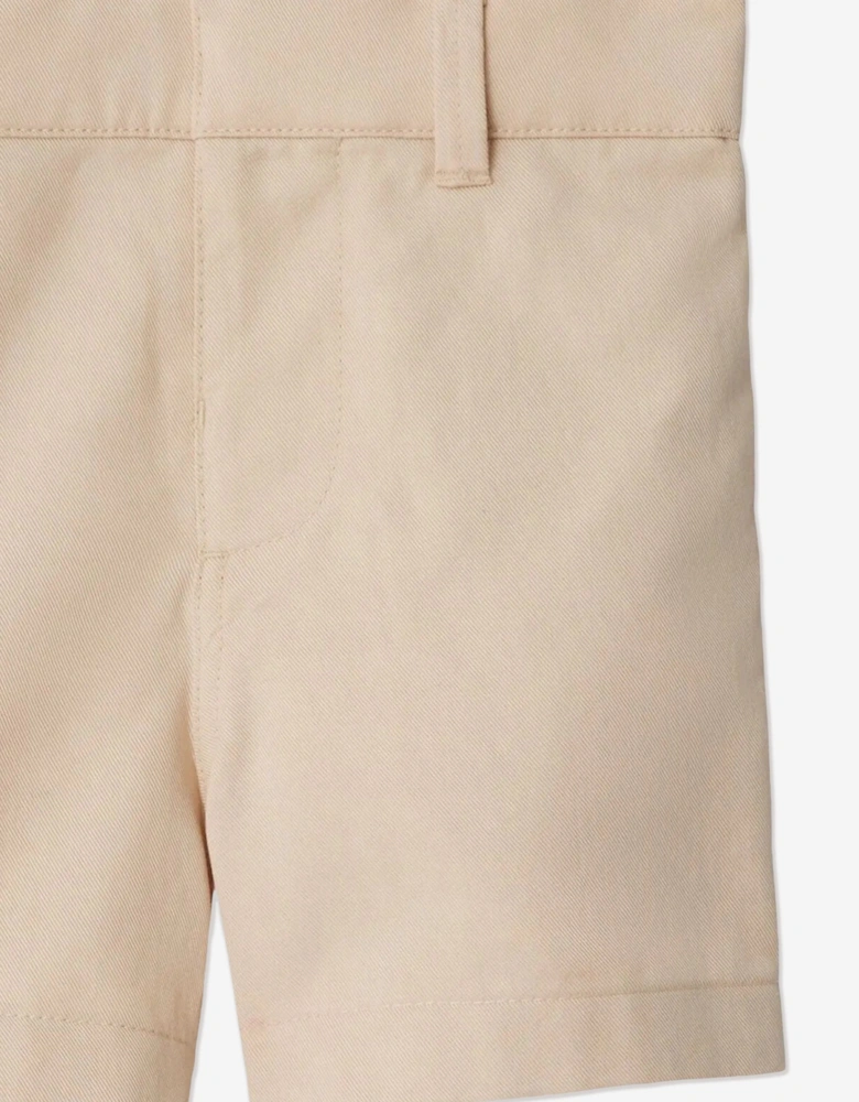 Baby Boys Oscar Shorts in Ivory