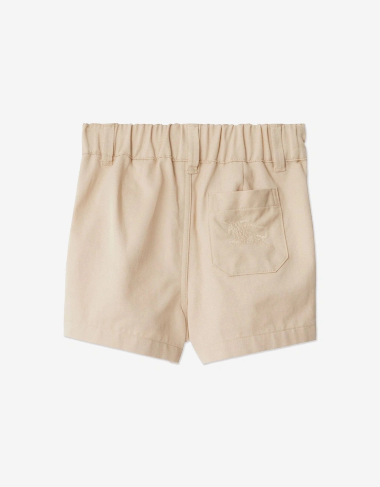Baby Boys Oscar Shorts in Ivory