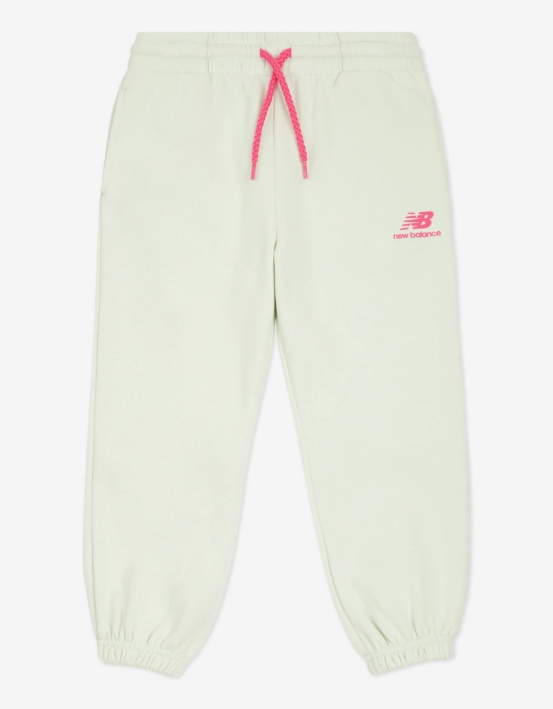 Girls T-Shirt and Tracksuit Set in Green