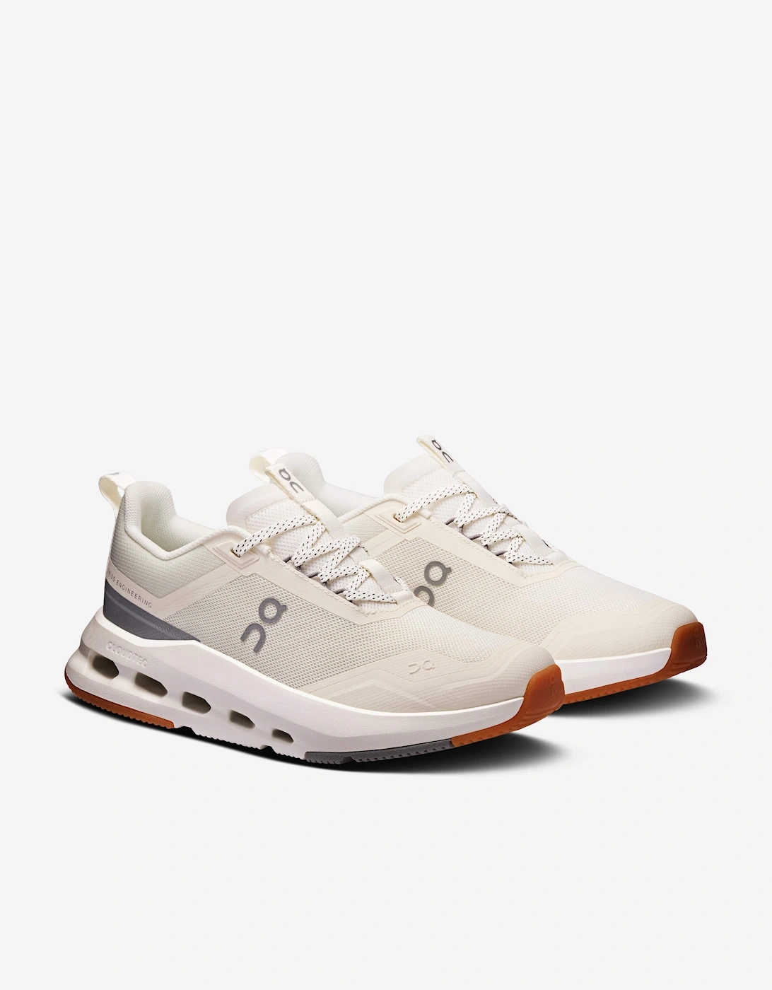 Kids Cloudnova Trainers in Ivory