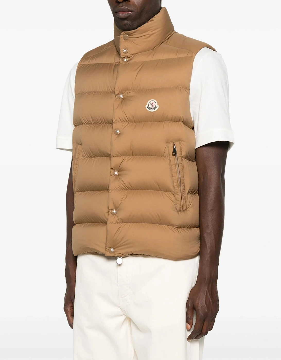 Tibb Gilet Tan