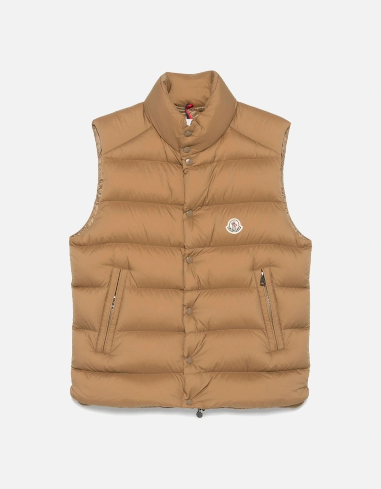 Tibb Gilet Tan