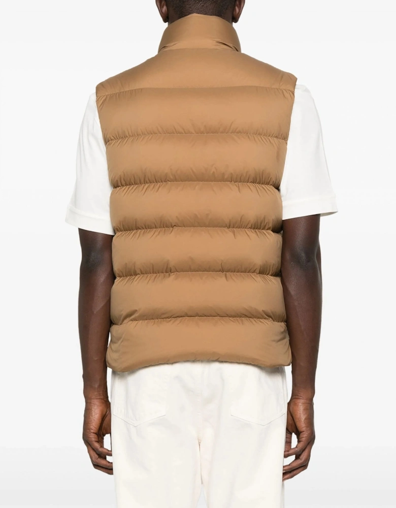 Tibb Gilet Tan