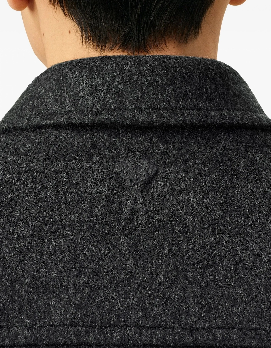 Double-Faced Trucker Jacket Grey
