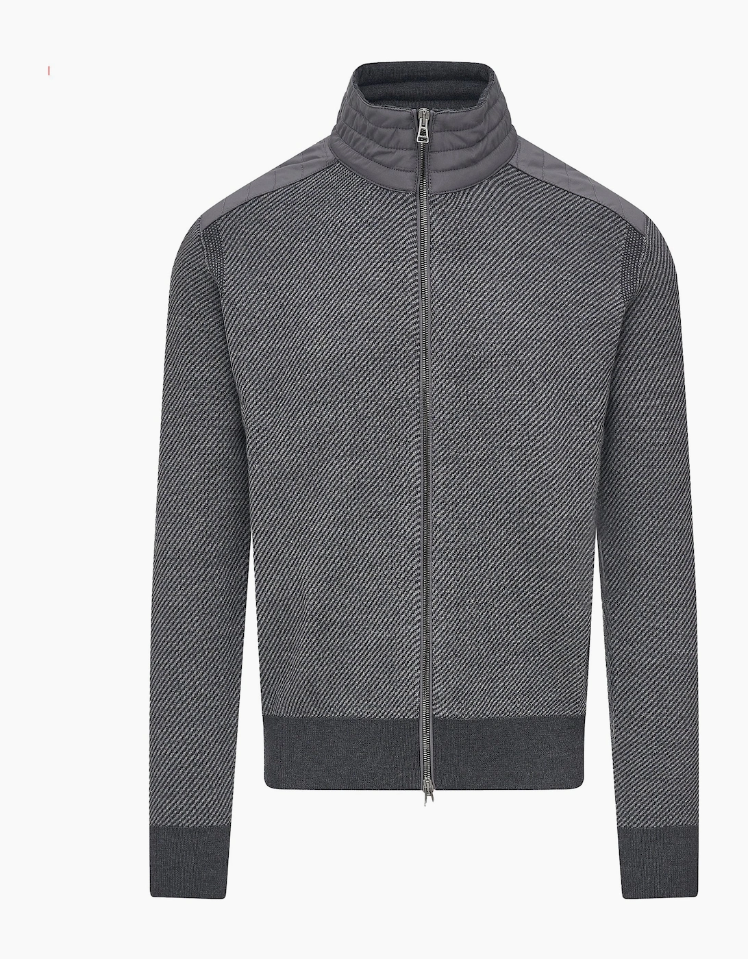 Belstaff Men's KELBY ZIP CARDIGAN - Grey - Size: XL