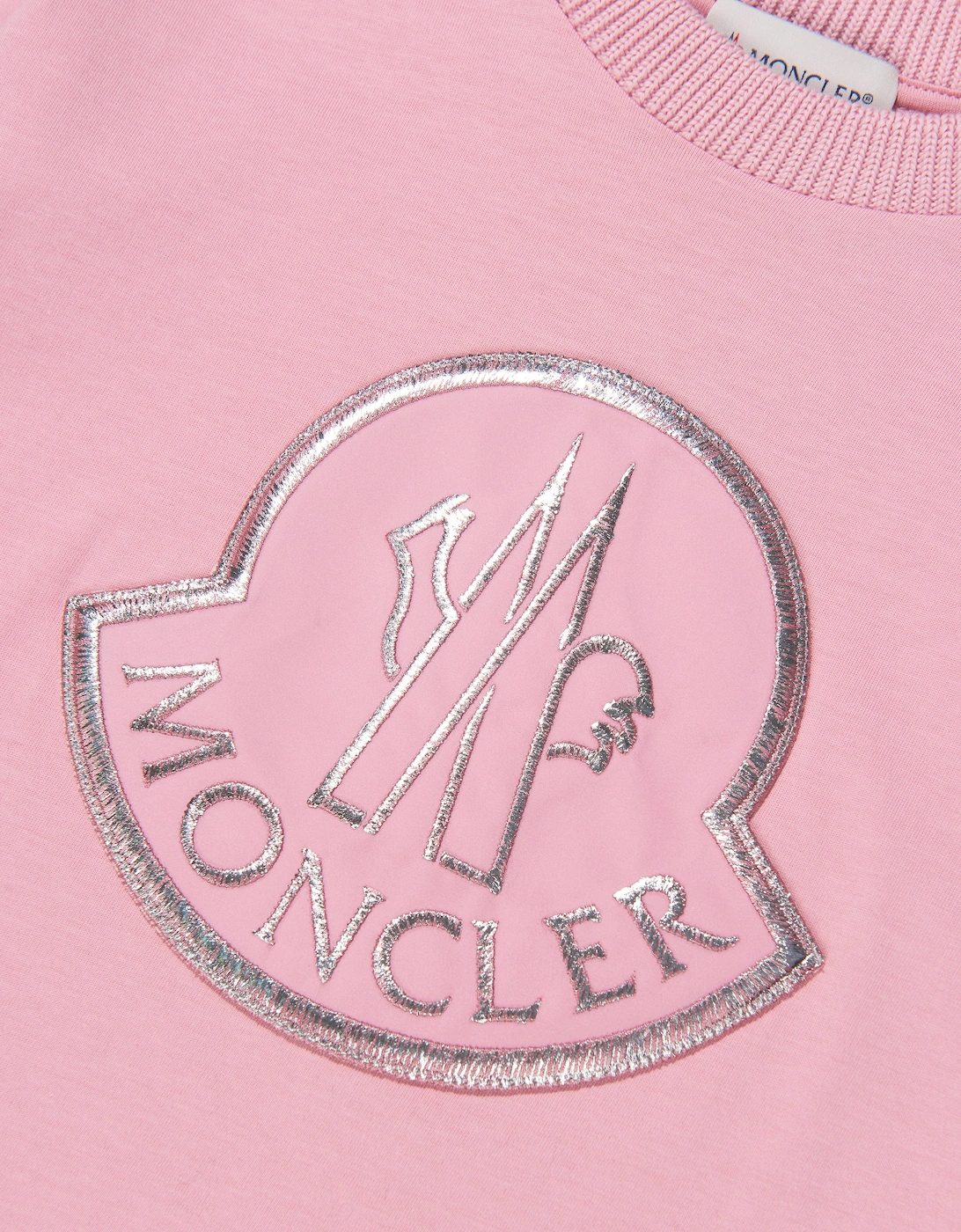 Enfant Girls Logo Print T-Shirt in Pink