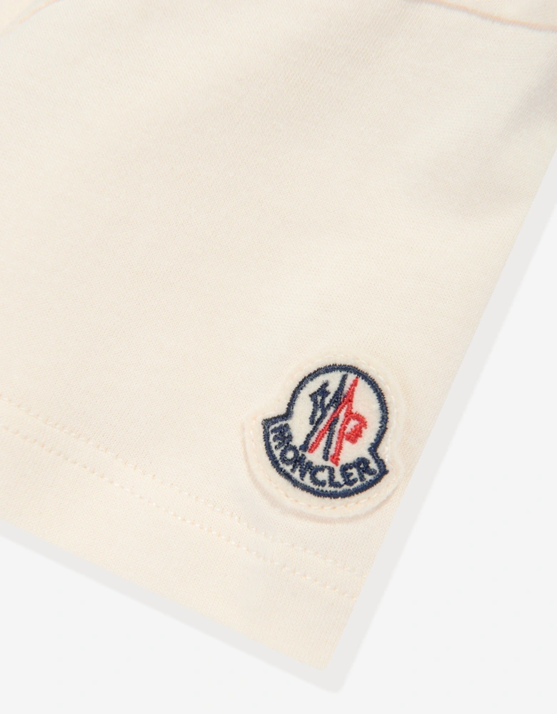 Enfant Girls Logo T-Shirt in Ivory