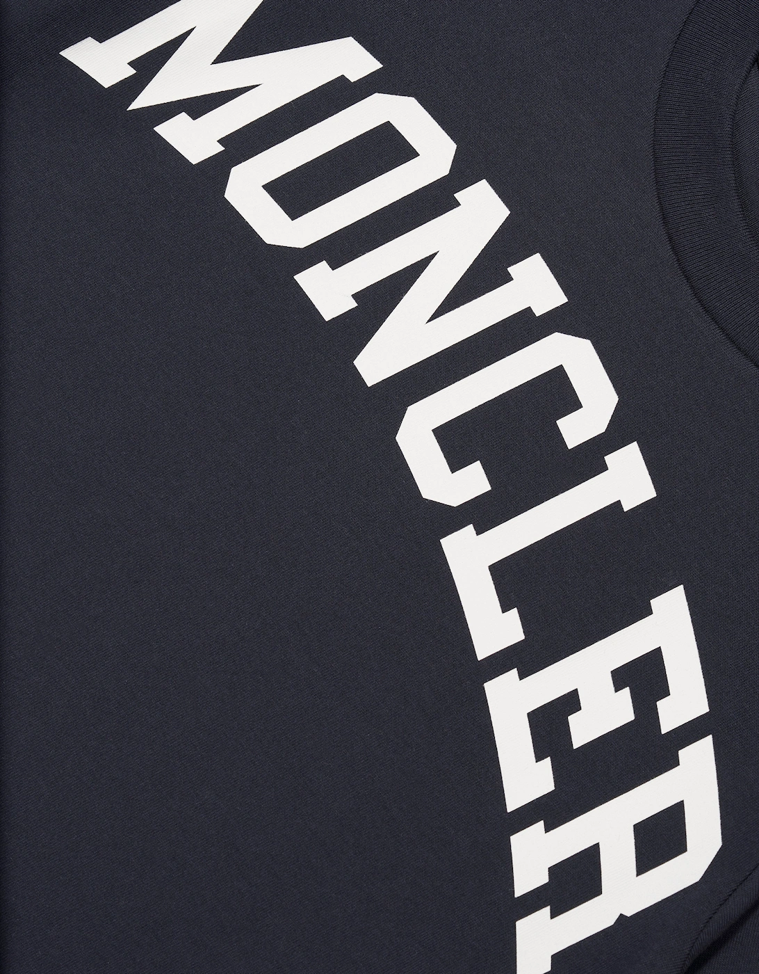 Enfant Boys Logo Print T-Shirt in Navy