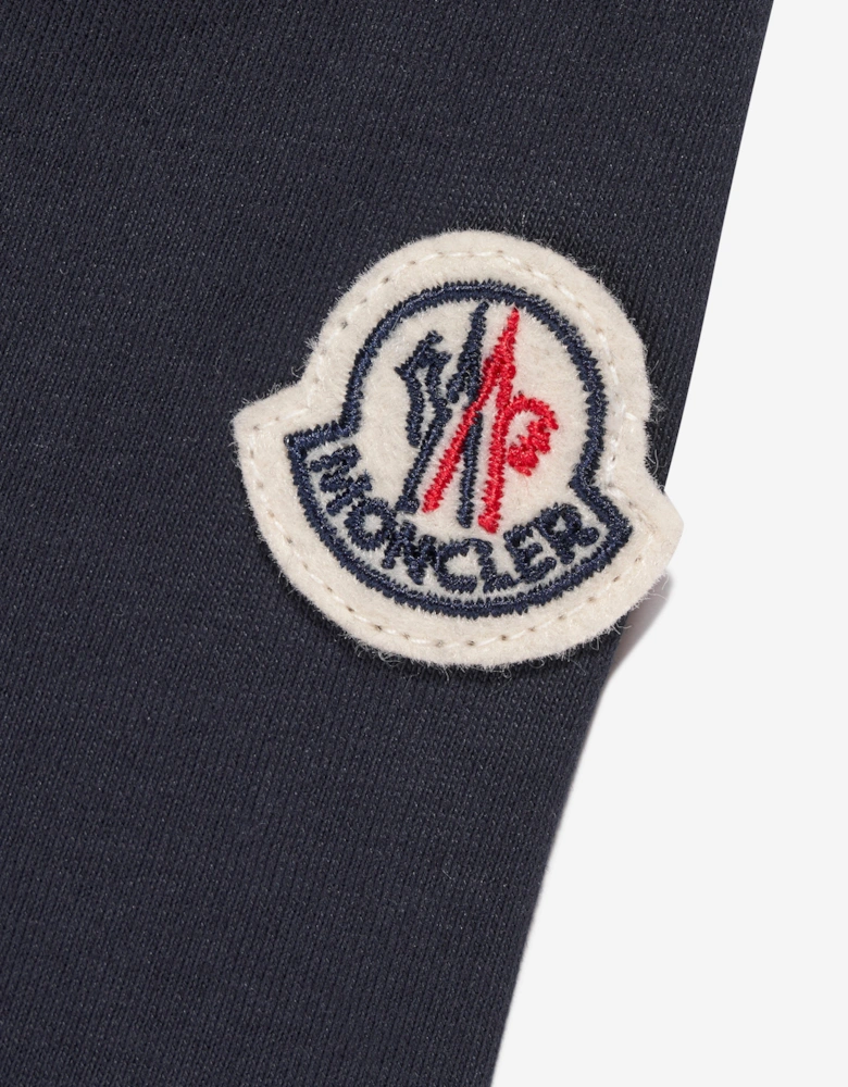 Enfant Boys Logo Print T-Shirt in Navy