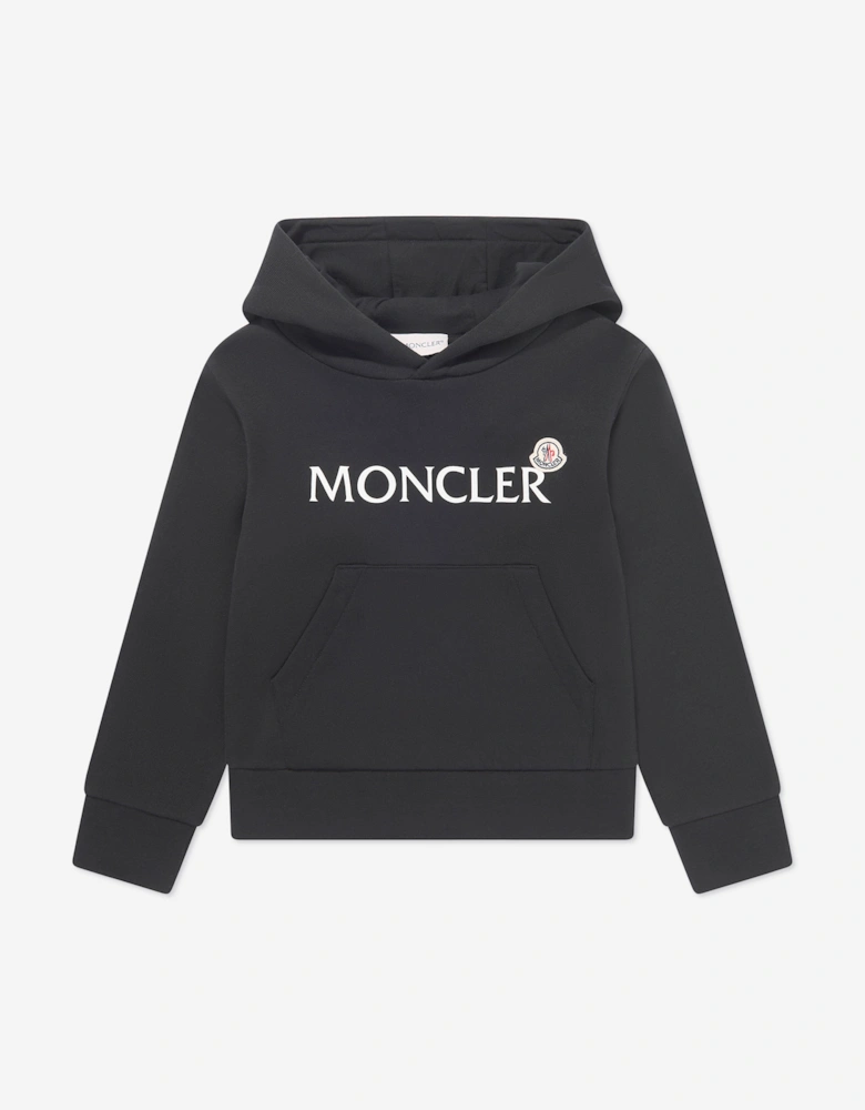 Enfant Boys Logo Hoodie in Black