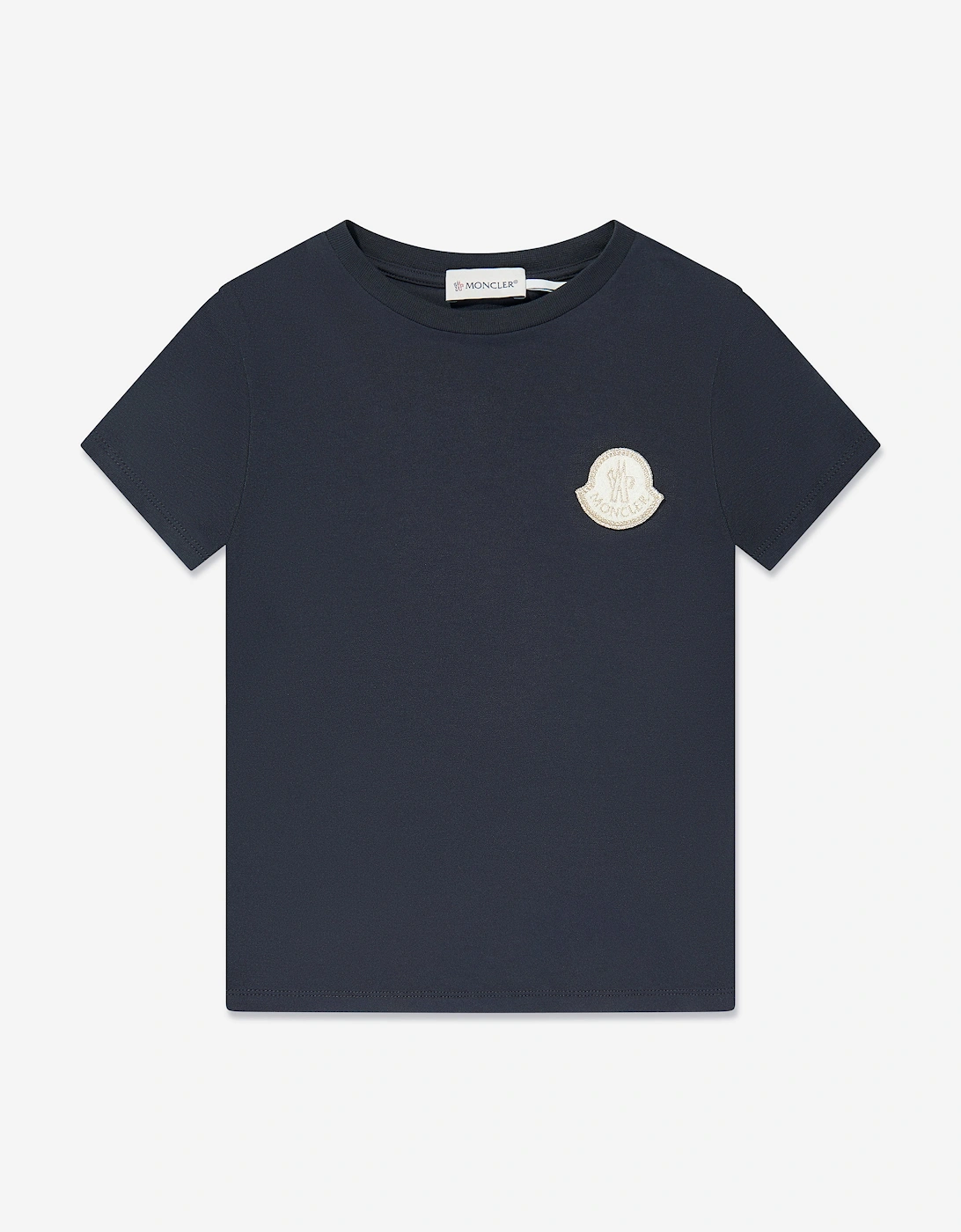 Girls Logo T-Shirt in Navy, 5 of 4