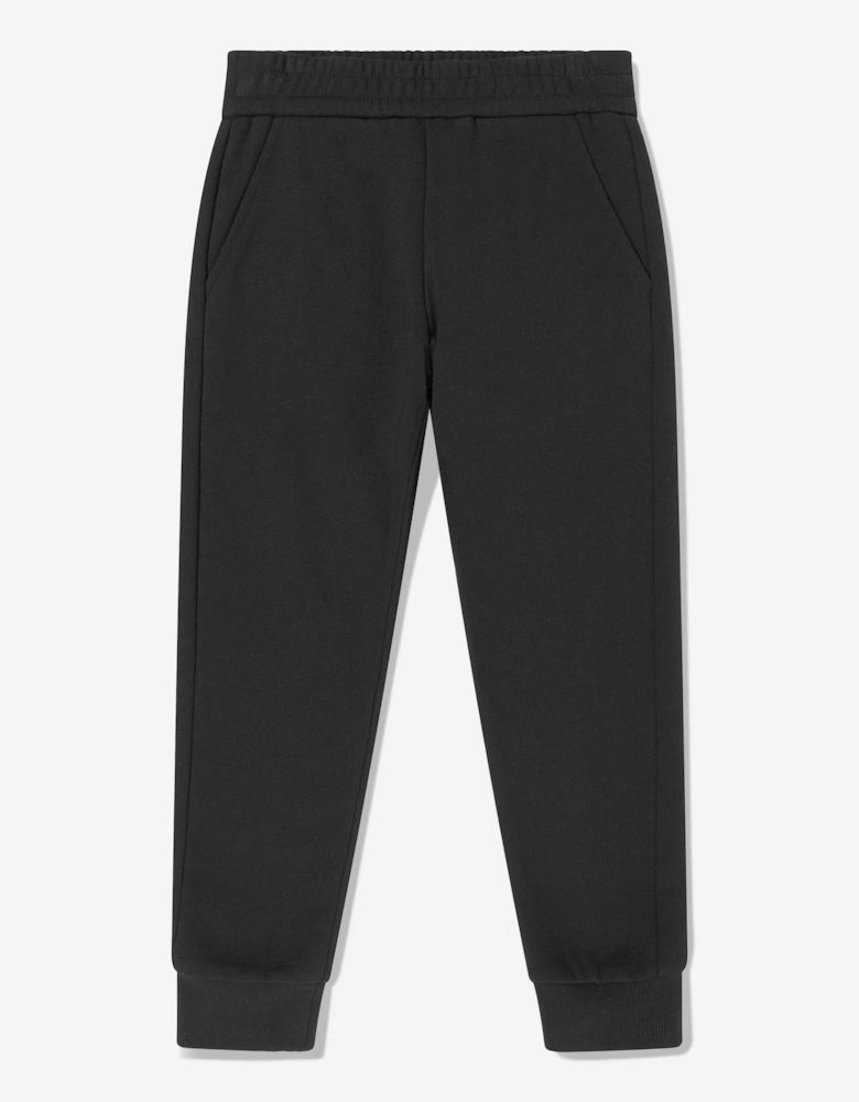 Boys Logo Tracksuit in Black