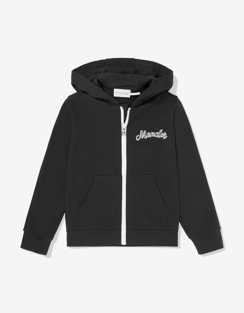 Boys Logo Tracksuit in Black