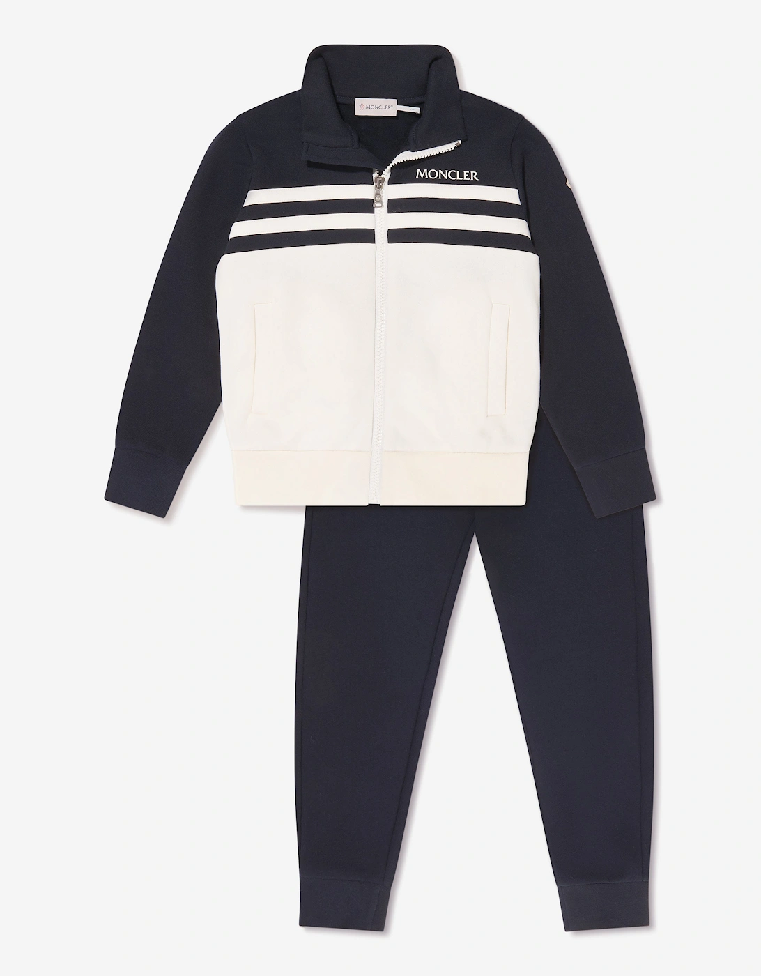 Enfant Boys Logo Tracksuit in Navy, 5 of 4