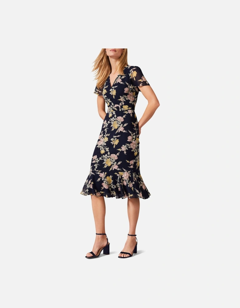 Melissa Georgette Floral Dress
