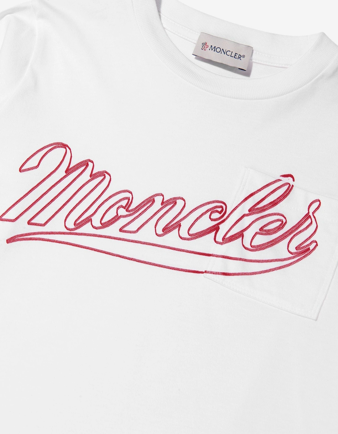 Enfant Boys Long Sleeve Logo T-Shirt in White