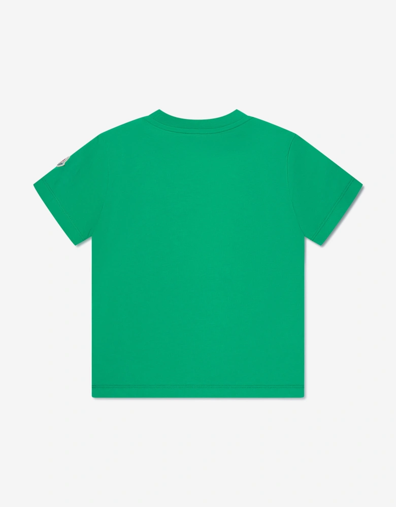Enfant Boys Logo T-Shirt in Green