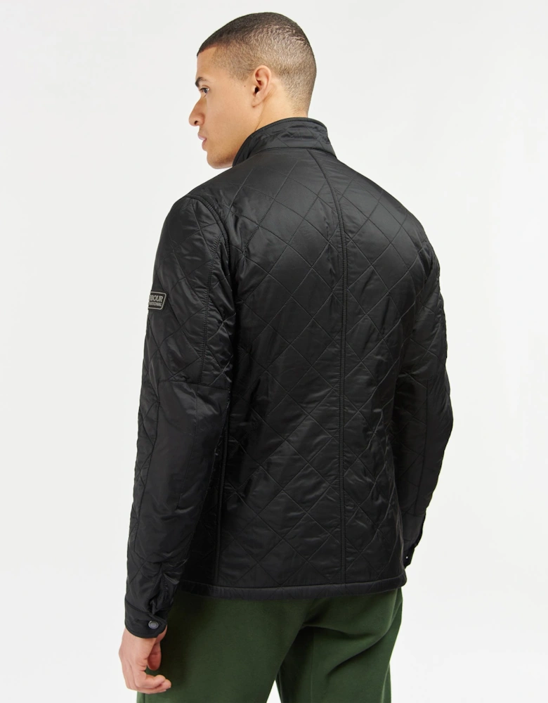 Tourer Ariel Mens Polarquilt Jacket - Black