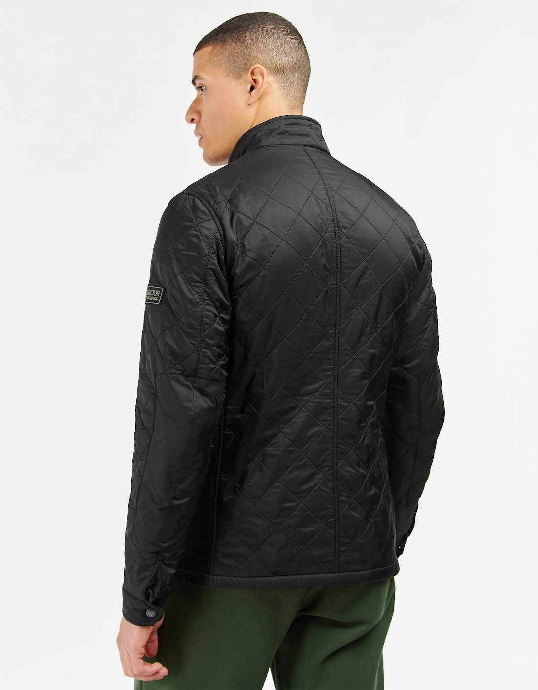 Tourer Ariel Mens Polarquilt Jacket - Black