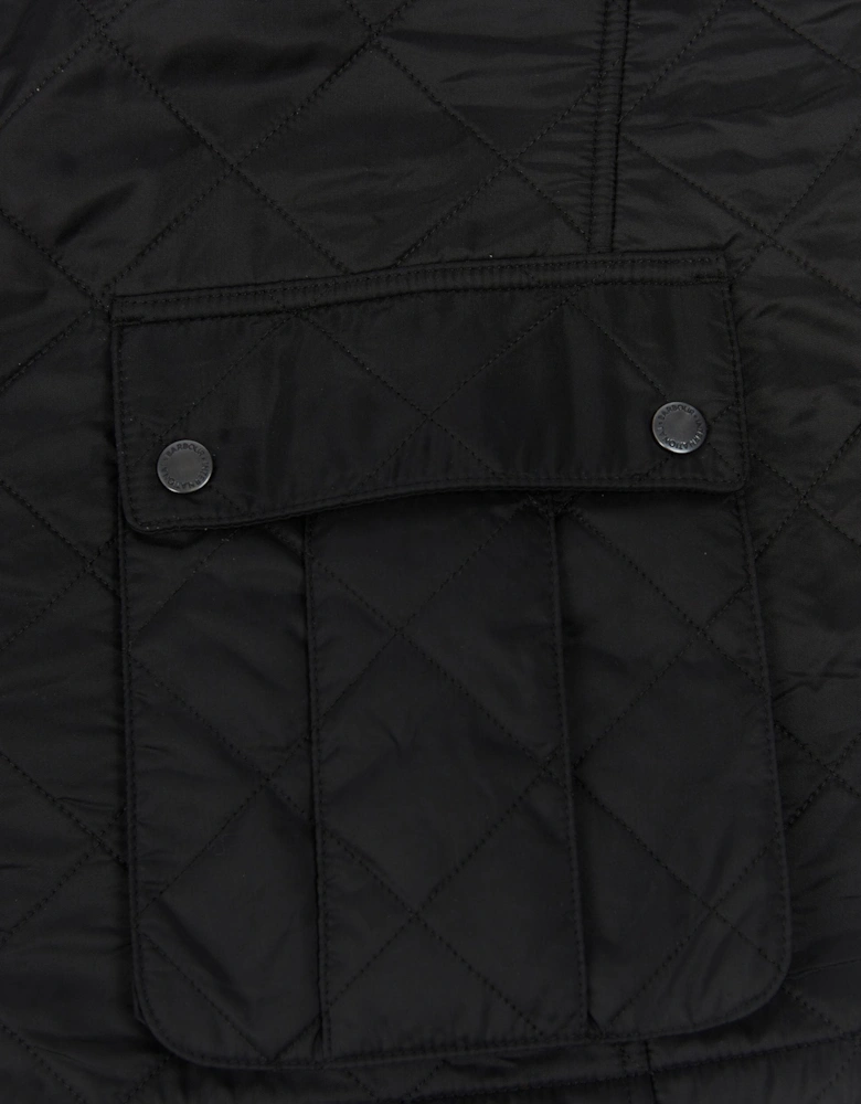 Tourer Ariel Mens Polarquilt Jacket - Black