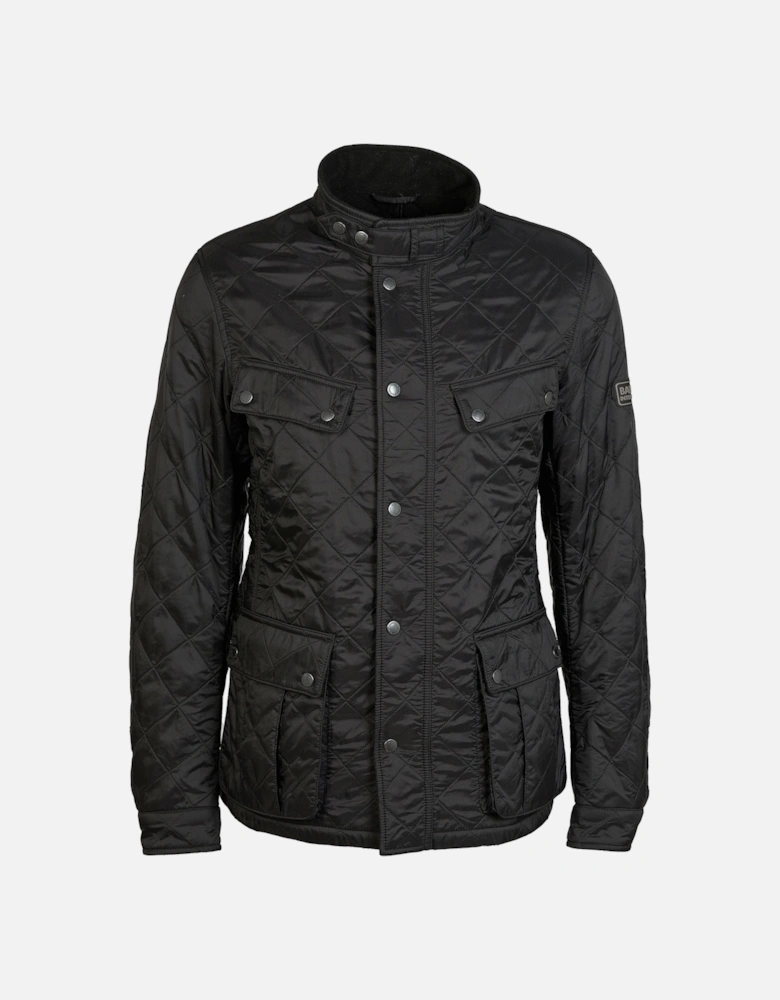 Tourer Ariel Mens Polarquilt Jacket - Black
