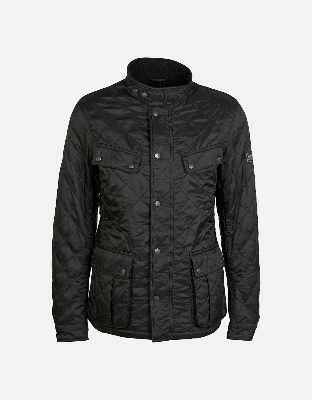 Tourer Ariel Mens Polarquilt Jacket - Black