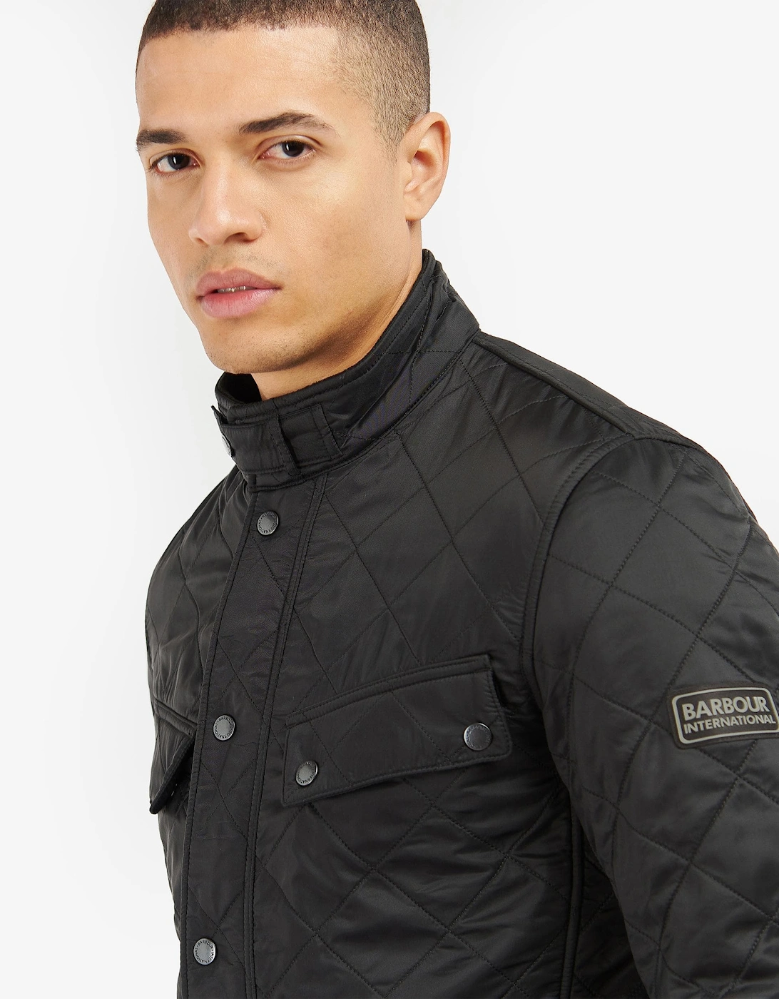 Tourer Ariel Mens Polarquilt Jacket - Black
