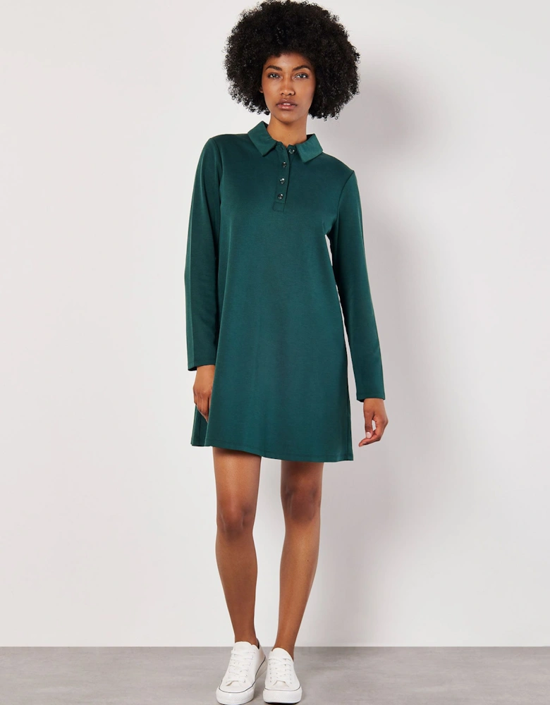 Polo A-Line Mini Dress
