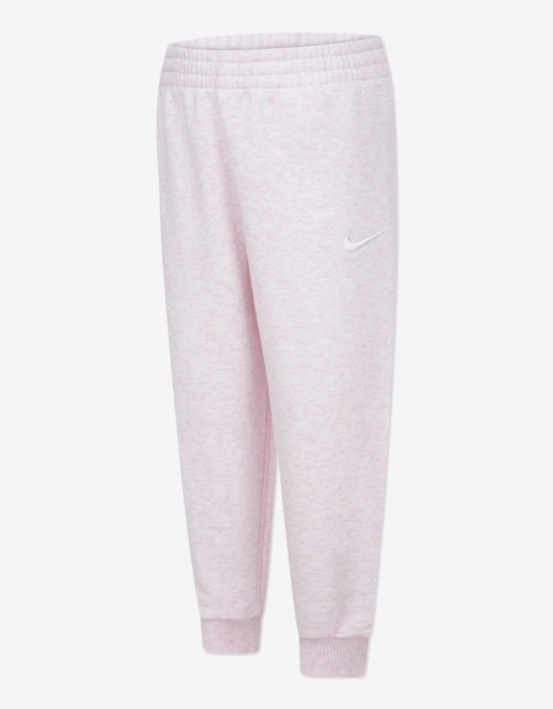 Kids Essential Fleece Tracksuit in Pink