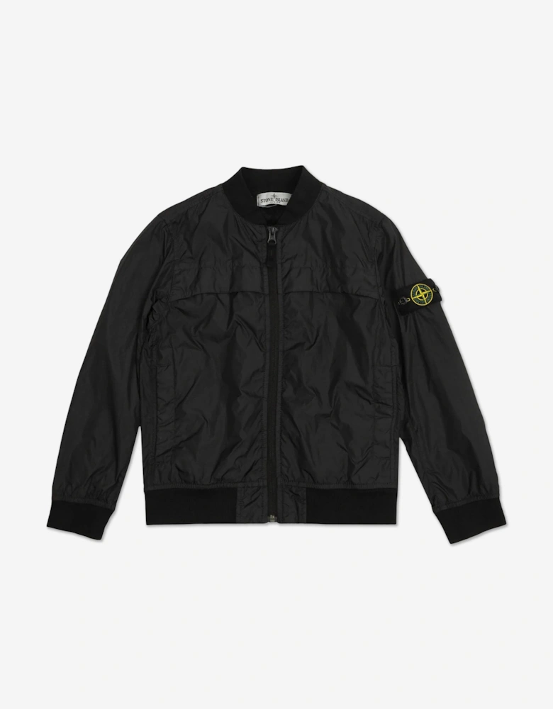 Kids Puffer Jacket in Black