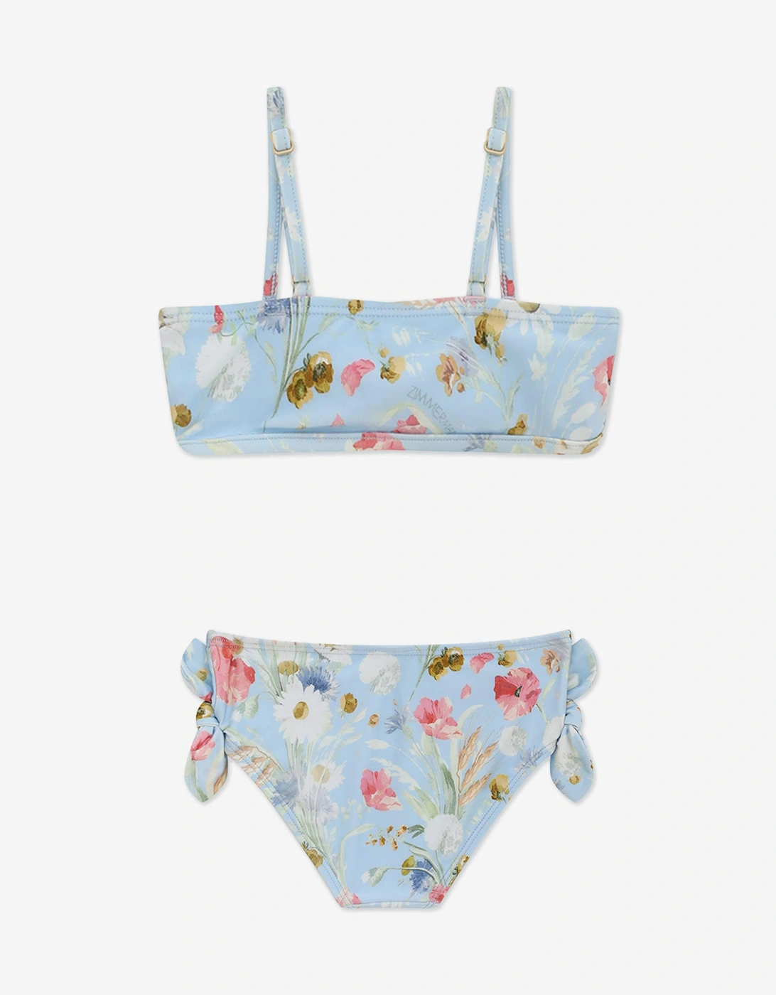 Girls Lucky Tie Bikini in Blue