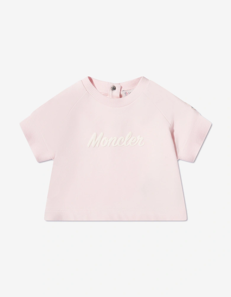 Enfant Baby Girls Short Set in Pink