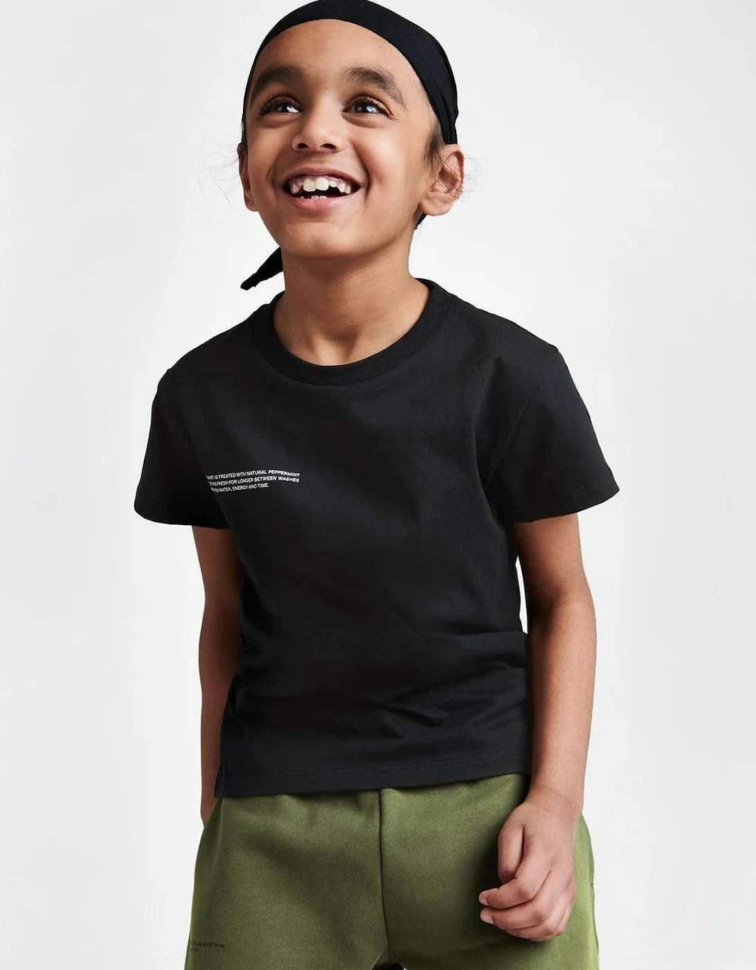 Kids 365 Midweight T-Shirt in Black