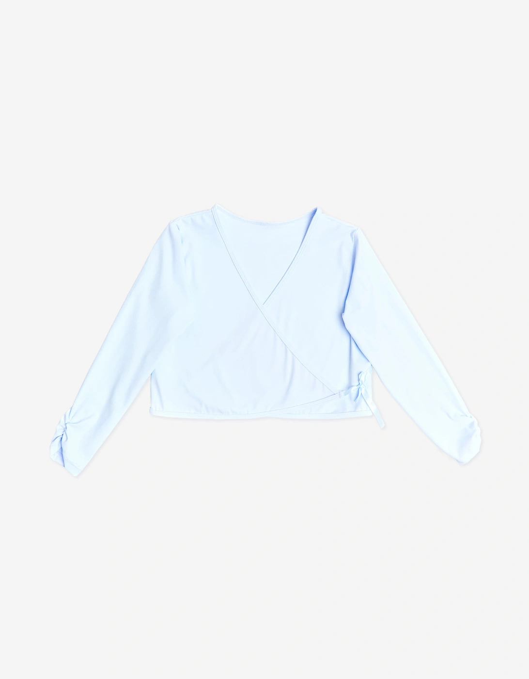 Girls Rhythm Wrap Top in Blue