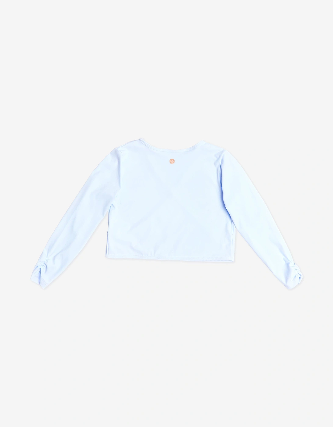 Girls Rhythm Wrap Top in Blue