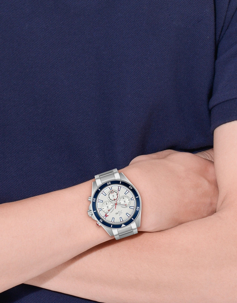 Boys Mainsail Stainless Steel Watch in Silver (42mm)