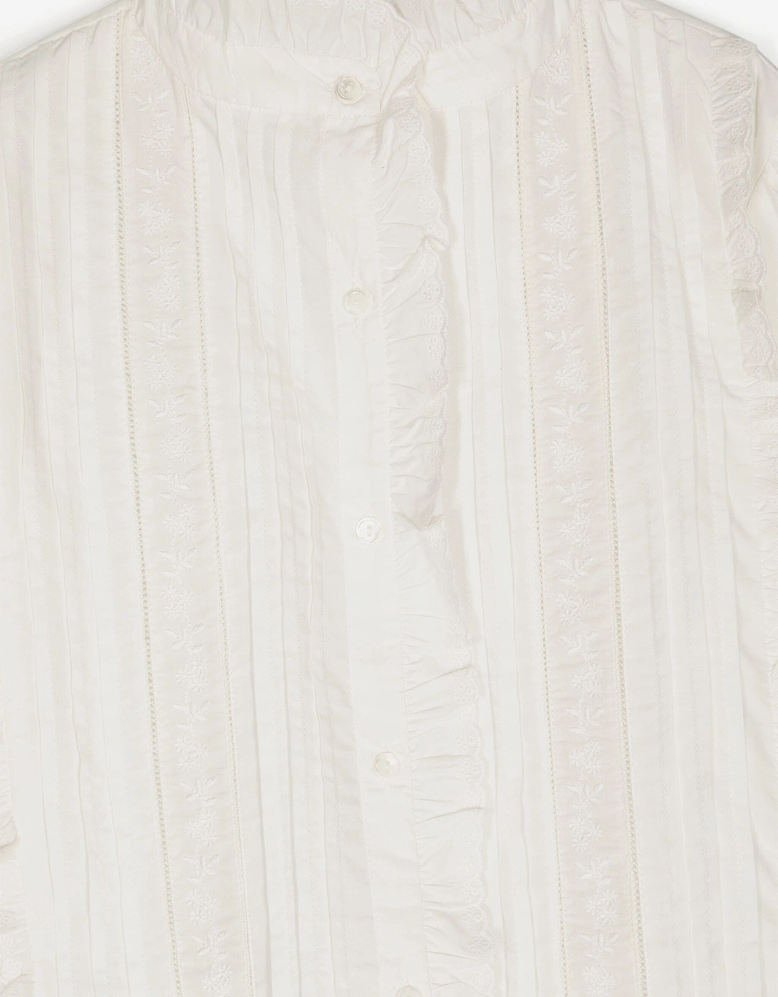 Girls Ginese Blouse in White