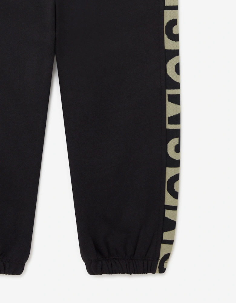 Boys Logo Block Joggers in Black