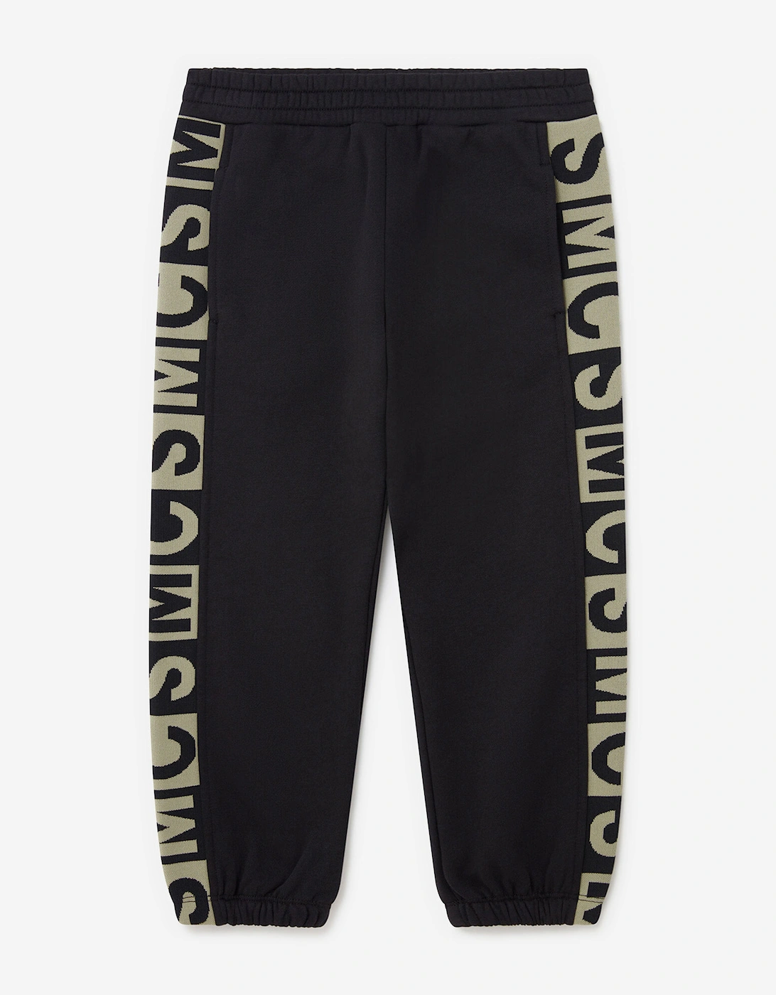 Boys Logo Block Joggers in Black